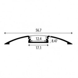 Aluminijumski profil za LED trake ( LPR-5711/2 ) - Img 3