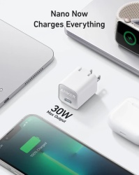 Anker 511 nano 3 charger (30w) white-2