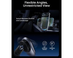 Anker Prime 25W MagGo bežični auto punjač, crni -7