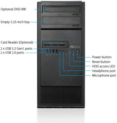 Asus E500 G5 full-tower black Intel C246 LGA 1151 [socket H4] - Img 4