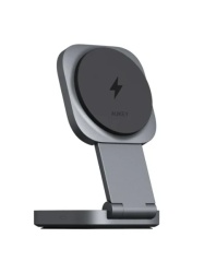Aukey LC-MC211 2-u-1 Qi2 25W Bežični magnetni punjač za brzo punjenje