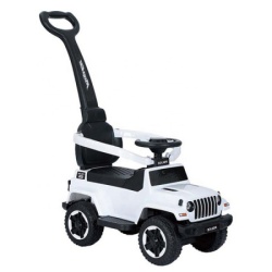 Baby bc8336. guralica jeep sa ručkom bela ( 827016B )
