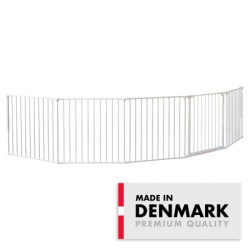 BabyDan Flex XXL Sigurnosna Ograda za Decu 90–350 cm – Zidna montaža, Bela ( 20020 )