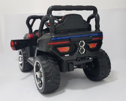 BAGI BJ-5900 - Dečiji Auto na akumulator sa kožnim sedištem i mekim gumama - funkcija ljuljanja - Plavi - Img 5