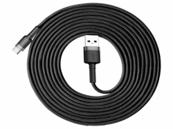 Baseus Kabl Cafule/USB to Type-C/3m/sivo-crna ( CATKLF-UG1 ) -1