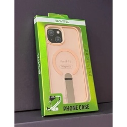 Bavitel iPhone 15 MagSafe sa naslonom pink ( 96605 )