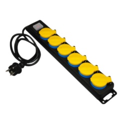 BB Link razvodnik sa 6 mesta 1,5m 1.5 mm2 + prekidač ( G06MPK/1.5 )