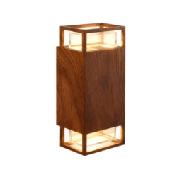 BB Link Zidna lampa drvo dezen 2xGU10 IP65 ( B250577 )