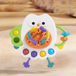 Bbo toys decija igracka sovica sa aktivnostima 10m+ (368-30)
