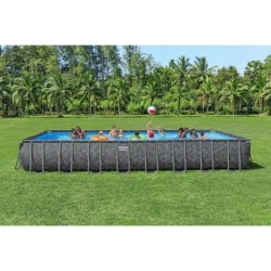 Bestway apx 365 porodični bazen 9.56 x 4.88 x 1.32m sa čeličnim ramom i pumpom ( 561KJ )