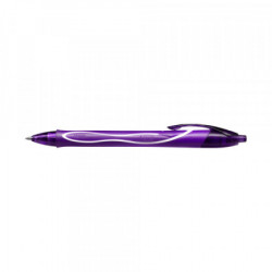 Bic BCL 12 Hemijska olovka Bic Gelocity ball pen quick dry purple ( H574 )  - Img 1