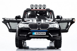 BMW X5 - BestTop Auto na akumulator sa kožnim sedištem i mekim gumama - Crni - Img 4