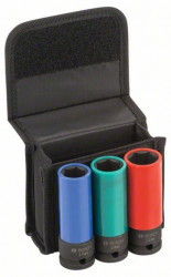 Bosch 3-delni set umetaka nasadnih ključeva 85 mm 17, 19, 21 mm ( 2608551102 )