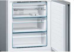 Bosch kombinovani/NoFrost/E/438(330+108)/203x70x66cm/inox frižider ( KGN49XIEA ) - Img 2
