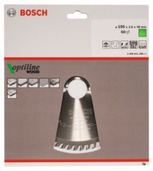 Bosch list kružne testere optiline wood , 190 x 30 x 2,6 mm, 48 ( 2608640617 )