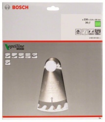 Bosch list kružne testere optiline wood 210 x 30 x 2,8 mm, 48 ( 2608640623 )