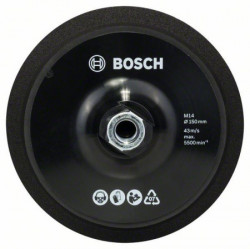 Bosch potporni tanjir M14, ? 150 mm, sa sistemom prihvata na čičak prečnik 150 mm ( 2608612027 )