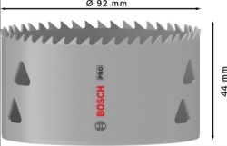Bosch Set PRO Multi Material testera za otvore, 92 mm, sa navojem ( 2608901531 )