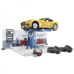 Bruder Set sa figurama, auto servis ( 621100 )-3