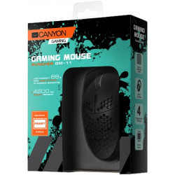 Canyon gaming mouse with 7 programmable buttons, Pixart 3519 optical sensor, 4 levels of DPI and up to 4200, 5 million times key life, 1.65 - Img 2