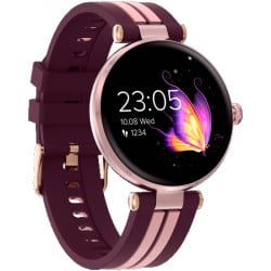 Canyon smartwatch Rtl8762dt, 1.19 amoled Rosegold alumimum + plastic bottom case rosegold strap buckle ( CNS-SW61BR ) - Img 5