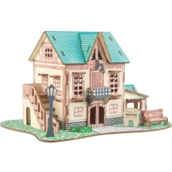 Čarolijashop 3d drvena slagalica - RETRO HOTEL ( 1257)