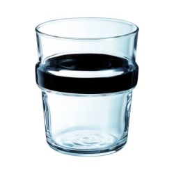 Čaša stereo black 27cl 1/1-2