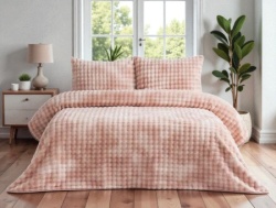 Ćebe set Reflections – 220x240cm + 2 jastučnice 50x70cm Blush ( VLK000369-reflectionsblush )
