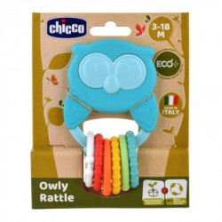 Chicco eco zvečka u obliku sove ( A049314 ) - Img 1