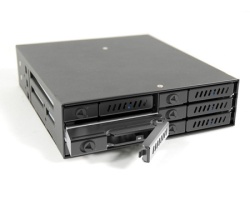 Chieftec CMR-625 6 x 2.5" SATA rack fioka crna -3