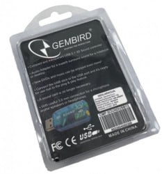 CMP-SOUNDUSB13 ** Gembird USB 5.1 3D zvucna karta, zamenjuje audio kontrolor u PC (SC-USB-01) (223) - Img 2