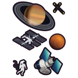 Creative poster  nalepnice univers ( 75310 ) -3