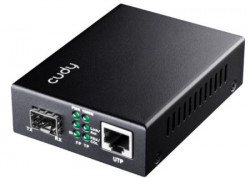 Cudy MC220 Gigabit Ethernet Media Converter 10/100/1000M SFP Slot to 10/100/1000M RJ-45 - Img 1