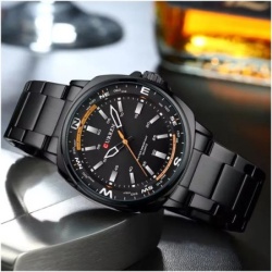 Curren 8455 black muški sat