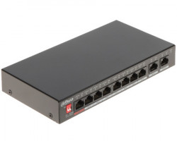 Dahua PFS3010-8ET-96-V2 8port fast ethernet PoE switch - Img 2