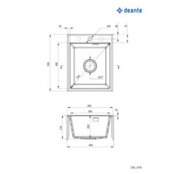 Deante deante granitna sudopera eridan zqe n104 - Img 2