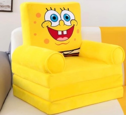 Dečija fotelja na razvlačenje Sponge Bob - 3 dela 120cm ( 2417 ) - Img 1