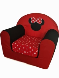 Dečija foteljica na razvlačenje Minnie sa zvezdicama