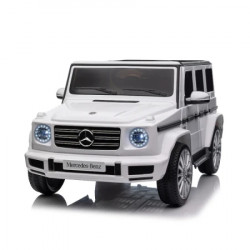 Dečiji auto na akumulator Mercedes Benz G500 model 289 beli - Img 1