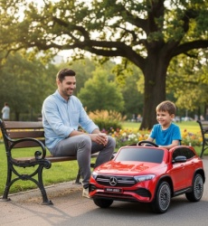 Dečiji auto na akumulator Mercedes EQA 250 model 290-1 metalik crveni