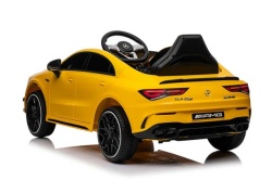 Dečiji automobil na akumulator – Mercedes CLA 45 AMG 4×4 Žuti - Img 4