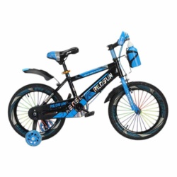 Dečiji bicikl, 12", plavo-crn, sportski ( 78-123000 )