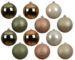 Dekordom dekoracija - hanging bauble 20cm 026904 - assorted pastel - kmg ( 045624 )
