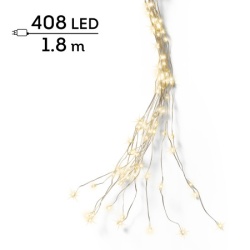 Dekordom dekoracija - led bunch lights static 180cm 496140 - silver - kmg ( 045686 )