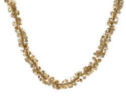 Dekordom dekoracija - tinsel garland matt 2m 401399 - pearl - kmg ( 045669 )