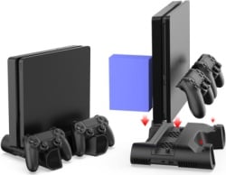 Dobe tp4-0406b drzač sa usb punjačem za ps4/ ps4 pro/ ps4 slim docking station -6