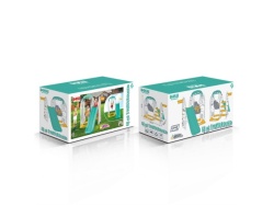 Dolu Set za dvorište 4u1 Set za dvorište - tobogan + ljuljaška + koš ( 026231 ) - Img 4