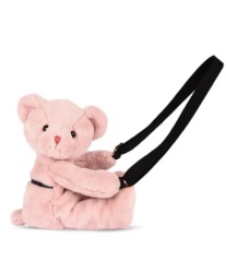 Doudou Torba sa kaišem - roze meda 30cm ( DC4375 )