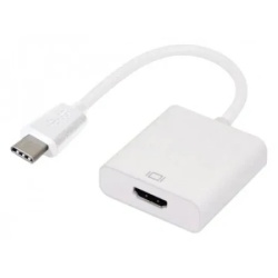 E-green Adapter USB 3.1 tip C (M) - HDMI (F) sivi