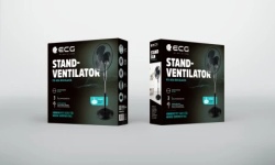 ECG FS 40a RB Black Stajaći ventilator -3